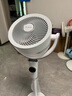 艾美特（AIRMATE）【小暴风PRO】空气循环扇家用大风力摇头电风扇卧室安静轻音小风扇桌面台式节能落地扇电扇 X231 实拍图