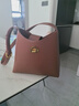 viney牛皮包包女包品牌水桶包轻奢单肩斜挎包生日礼物高级感送女友老婆 实拍图