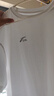 安踏（ANTA）多彩T | 短袖T恤男女夏季圆领上衣情侣同款吸湿排汗宽松休闲短T 【经典logo】纯净白8103-7 XL 男180/女175 实拍图