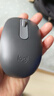罗技（Logitech）M196 无线蓝牙鼠标 办公鼠标 笔记本商务办公家用 小巧便携 对称手型 石墨灰 实拍图