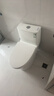 九牧（JOMOO）马桶家用一级水效防臭卫浴虹吸式马桶坐便器大冲力抗菌卫生间坐厕 【镇店热卖-升级无棱】11370 400坑距(2515城包安装) 实拍图