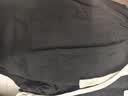 顶峰保罗（Dingfengbaoluo）纯棉休闲裤子男夏季阔腿宽松直筒工装长裤HM9901黑色M 实拍图