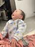童泰宝宝套装秋冬季纯棉婴儿衣服儿童保暖家居内衣肩开上衣长裤 蓝色 73 cm 实拍图