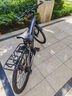 永久自行车成人山地车自行车学生男女铝合金变速公路自行车油碟单车 【钢架/全套轴承】摩天灰 24速 26寸【推荐155-185cm】 实拍图