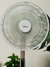 美的（Midea）【幸运草安睡1S】一级能效直流变频声控电风扇家用遥控卧室静音落地扇台式桌面抗菌大风力转页扇 实拍图