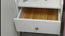 酷林床头柜现代简约卧室双抽床边柜床头收纳柜储物柜 白色40*36*45cm 实拍图