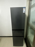 美菱离子净210L三门冰箱中门软冷冻变频节能省电轻音租房宿舍家用小户型典雅灰BCD-210L3CR2X 实拍图