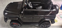 福儿宝奔驰授权大G儿童电动车玩具车可坐人四轮带遥控越野小孩宝宝送礼 四驱黑+减震器+后备箱+高低门+皮座 实拍图