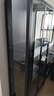 佰卓（BIZOE）玻璃展示柜手办柜玩具模型陈列柜家用摆放防尘钢制书柜收纳储物柜 黑色【金属隔板】 2000*800*400 实拍图