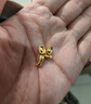 六福珠宝足金运财进宝黄金添富金1g3g5g元宝葫芦小金豆子单件计价013416JA 1.00克(含工费0元) 金葫芦 实拍图