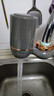 美的（Midea）净水器水龙头过滤器家用自来水滤水器直饮前置过滤器厨房卫生间通用除水垢除余氯双出水可清洗滤芯 一机五芯【四年免换芯】 实拍图
