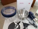 摩飞电器（Morphyrichards）绞肉机家用和面绞肉一体机3.2L大容量多功能揉面搅面绞馅切菜碎肉机双碗双刀MR9407 蓝色 3.2L 实拍图