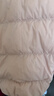 真维斯（Jeanswest）羽绒服2026春秋连帽轻薄短款外套白鸭绒保暖舒适粉色XL 实拍图