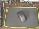 镭拓（Rantopad） GTR树脂鼠标垫 硬质胶垫 游戏鼠标垫 大号 质 酷睿黑 实拍图