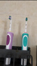 欧乐B电动牙刷成人送男士女士情侣实用新人生日礼物2D声波旋转小圆头D12两支装礼赠 实拍图