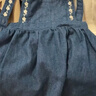 幼歌（YOUGE）婴幼儿甜美百搭外穿牛仔背带裙女童2025新款宽松裙子潮 牛仔蓝 100 cm 实拍图