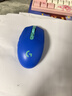 罗技（G）G304 LIGHTSPEED无线鼠标 游戏鼠标 轻质便携 鼠标宏 绝地求生FPS英雄联盟吃鸡 生日礼物 蓝色 实拍图