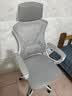 锦汐 电脑椅家用办公椅子靠背人体工学椅学习转椅老板座椅游戏电竞椅 【可后躺】白框灰网 实拍图