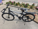 金武端自行车成人山地车公路赛车单车骑行变速超轻越野中学生初中青少年 顶配升级版-辐条轮-黑白色 26寸21速 实拍图