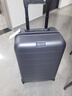 米家小米行李箱20英寸拉杆箱可登机箱PC旅行箱男女小型密码皮箱子灰色 实拍图