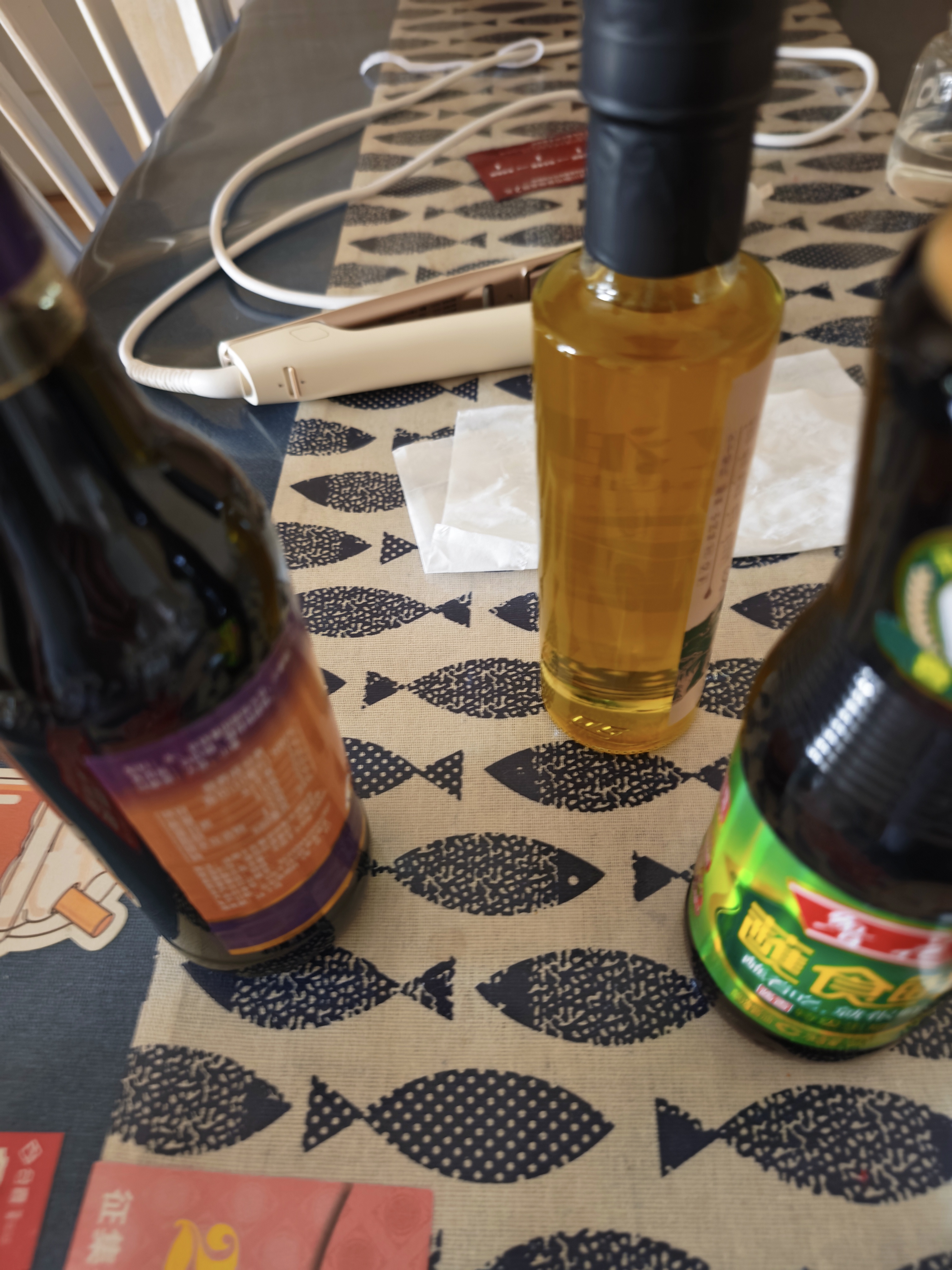鲁花蘸食鲜系列 生抽酱油【物理压榨 特级生抽】500ml 凉拌蘸食调味品 实拍图