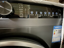 海尔滚筒洗衣机全自动10KG 直驱变频  超薄 精华洗2.0 智投 商场同款 20年防生锈 XQG100-BD38A1 实拍图