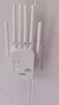直营品牌wifi信号放大器增强穿墙王网络5g无线扩展网口千兆双频中继器 高速5G六天线】千兆双频】穿墙王 实拍图