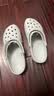 卡骆驰（CROCS）洞洞鞋经典款Clog檀健次同款男士夏季新款拖鞋凉鞋沙滩鞋女10001 10001-1FT-经典Clog/大气灰 43-44 (280mm) 实拍图
