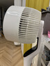 艾美特（AIRMATE）【天鹅MAX】空气循环扇直流变频家用大风力电风扇卧室轻音一级能效负离子净化语音落地扇 SRDI151 实拍图