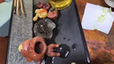 MZXM德国进口品质紫砂茶宠摆件精品 可养喷水尿童创意手工茶玩小孩茶 喷水童子.黑 晒单实拍图