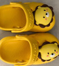 牧童儿童拖鞋夏男宝宝洞洞鞋软底女童卡通洗澡婴幼儿家居鞋奶狮黄150 实拍图