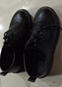 阿猫顿 厨师鞋男防滑防水厨房男士小黑鞋工作上班皮鞋男百搭风小皮鞋男 黑色基础款 43 实拍图
