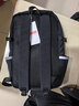 京东京造 Lite云感背包小号12L 男女运动双肩包旅行通勤背包学生书包 黑色 实拍图
