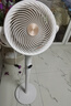 美的（Midea）【净化驱蚊】空气循环扇 直流变频电风扇 大风力落地扇 家用桌面3D摇头 卧室轻音一级能效GDJ24DXS 实拍图