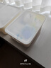 禧天龙桌面收纳盒杂物零食储物盒厨房收纳置物架 带盖款 13L奶白 1个装 实拍图