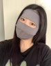 FitonTon防晒面罩女冰丝口罩夏季护脸防晒口罩骑行遮阳防紫外线防暴晒 实拍图