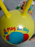 费雪（Fisher-Price）儿童玩具球宝宝感统训练跳跳羊角球38cm黄色带充气泵生日礼物礼品 实拍图