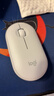 罗技（Logitech）PEBBLE 2.0 无线蓝牙鼠标 静音鼠标 办公鹅卵石便携 升级Pebble2代 白色 实拍图