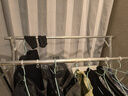 全品屋晾衣架落地不锈钢免安装家用室内户外折叠晾衣杆移动挂衣架晒被子 加固款【双杆】1.6米可伸缩+礼包 实拍图