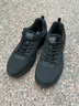安踏男鞋运动鞋男春夏季男士软底网面透气跑步鞋休闲鞋皮面防水鞋子男 【热卖推荐款春夏季新款男鞋】黑色 42 （8.5码） 实拍图