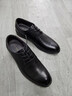 红蜻蜓真皮男鞋春夏舒适商务休闲皮鞋高级正装德比鞋婚鞋WTA7376黑色40 实拍图