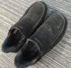 斯凯奇（Skechers）闪穿休闲鞋男士冬季新品百搭一脚蹬加绒保暖通勤鞋高端男鞋 实拍图