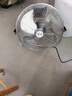 皓彩（haoluck） 工业风扇趴地扇家用强力电风扇落地扇大功率工厂车间工地商用台式坐地爬地扇大风风扇落地电风扇 银色16寸四档风力 加厚铝叶 2.5米电源线 实拍图