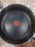 炊大皇平底锅不粘锅牛排煎蛋烙饼煎锅带盖28cm电磁炉通用中国红ZH28JG 实拍图