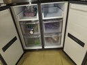 TCL 480L十字对开门冰箱超窄小户型抗菌净味深冷速冻四开门家用电冰箱一级能效风冷R480V7-U国家补贴 实拍图
