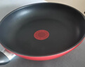 九阳（Joyoung）平底锅不粘锅家用聚油牛排煎锅火红环控温早餐锅通用炉灶26cm 实拍图