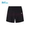 361°儿童短裤夏季男女童3-12岁透气运动裤梭织五分裤 黑 160 实拍图