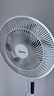 美的（Midea）【闪拆系列】一键闪电拆装直流变频家用语音电风扇一级能效轻音落地扇大风力卧室立式电扇SDJ30BC 实拍图