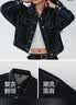 森马（Semir）牛仔外套女利落短款复古时尚箱型夹克2026春时尚通勤109126108005 实拍图
