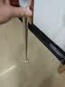 京寻浴帘杆套装 免打孔晒衣杆伸缩杆加粗加厚防水窗帘杆 杆+帘套装 实拍图